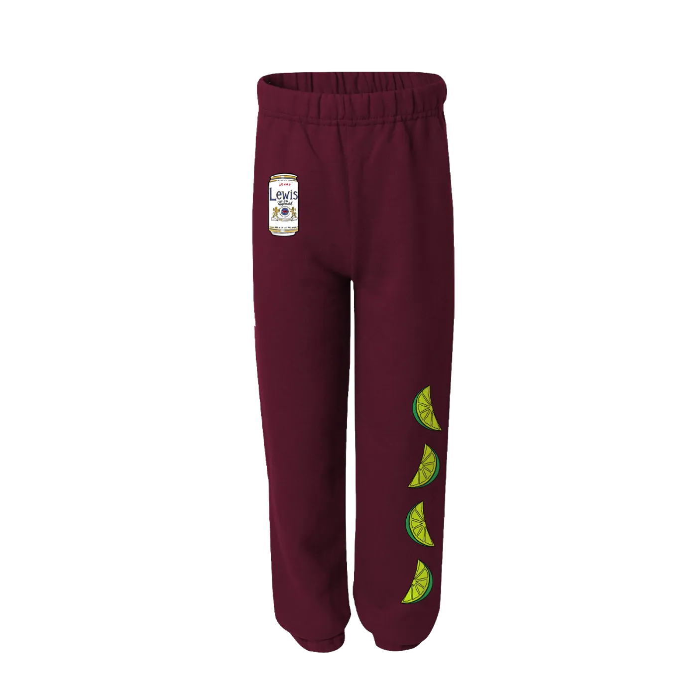 Jenny Lewis Bless! Sweatsuit Set - Maroon