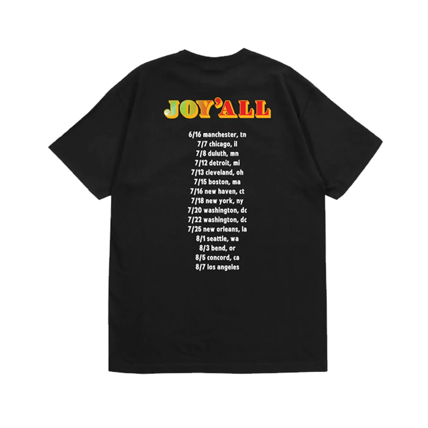 Jenny Lewis Joy'All Tour Tee