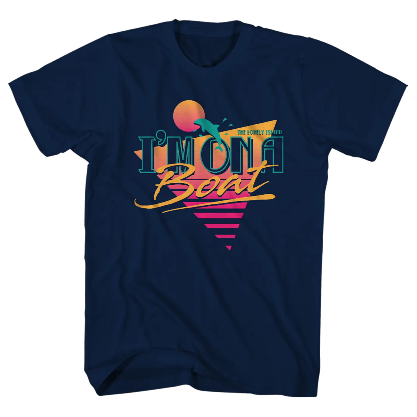 The Lonely Island On A Boat Tee