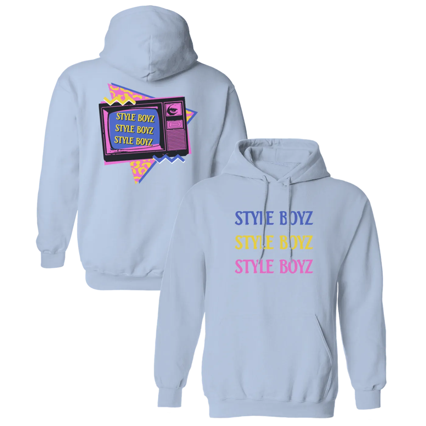 The Lonely Island Style Boyz Hoodie - Blue