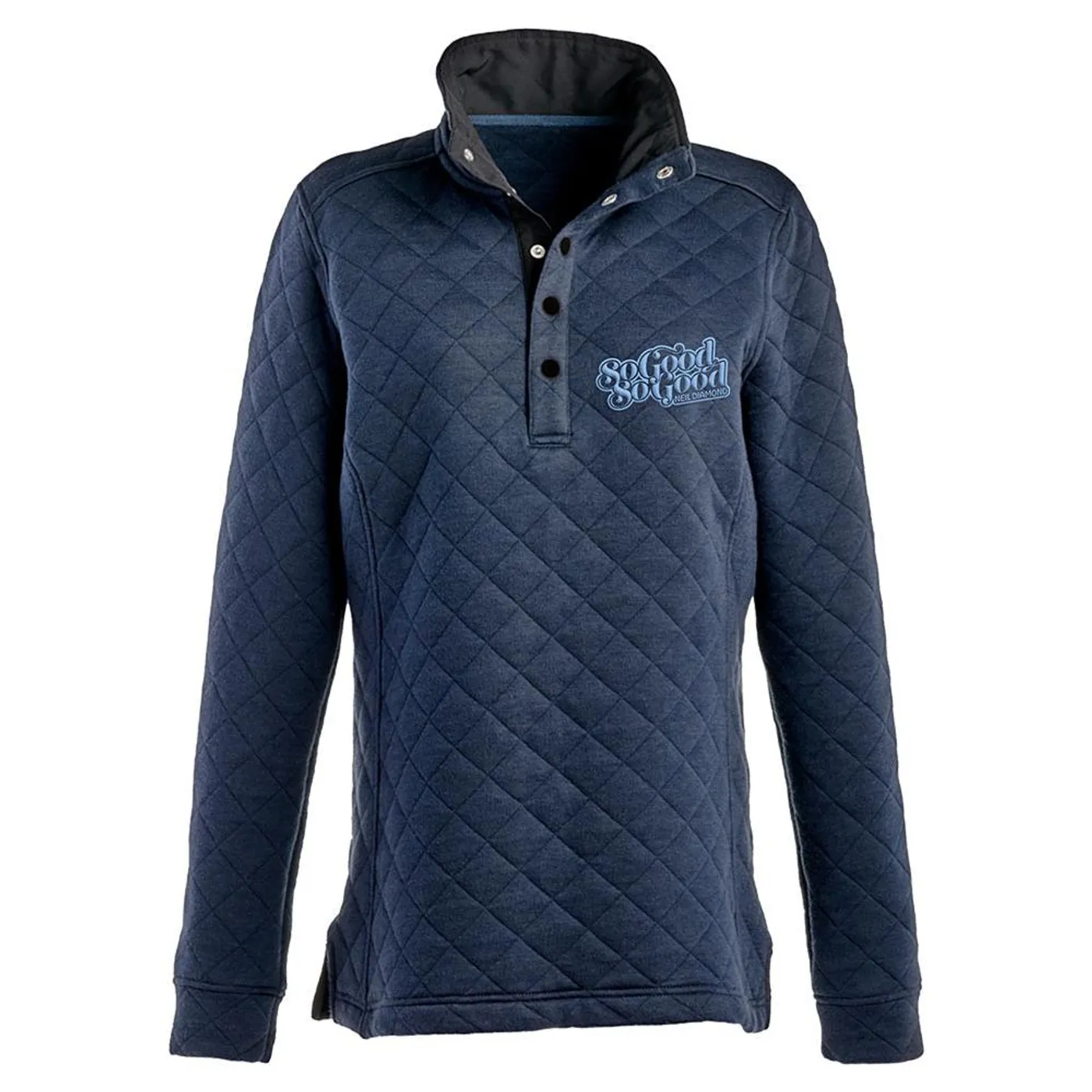 Neil Diamond So Good Script Quilted Sweatshirt