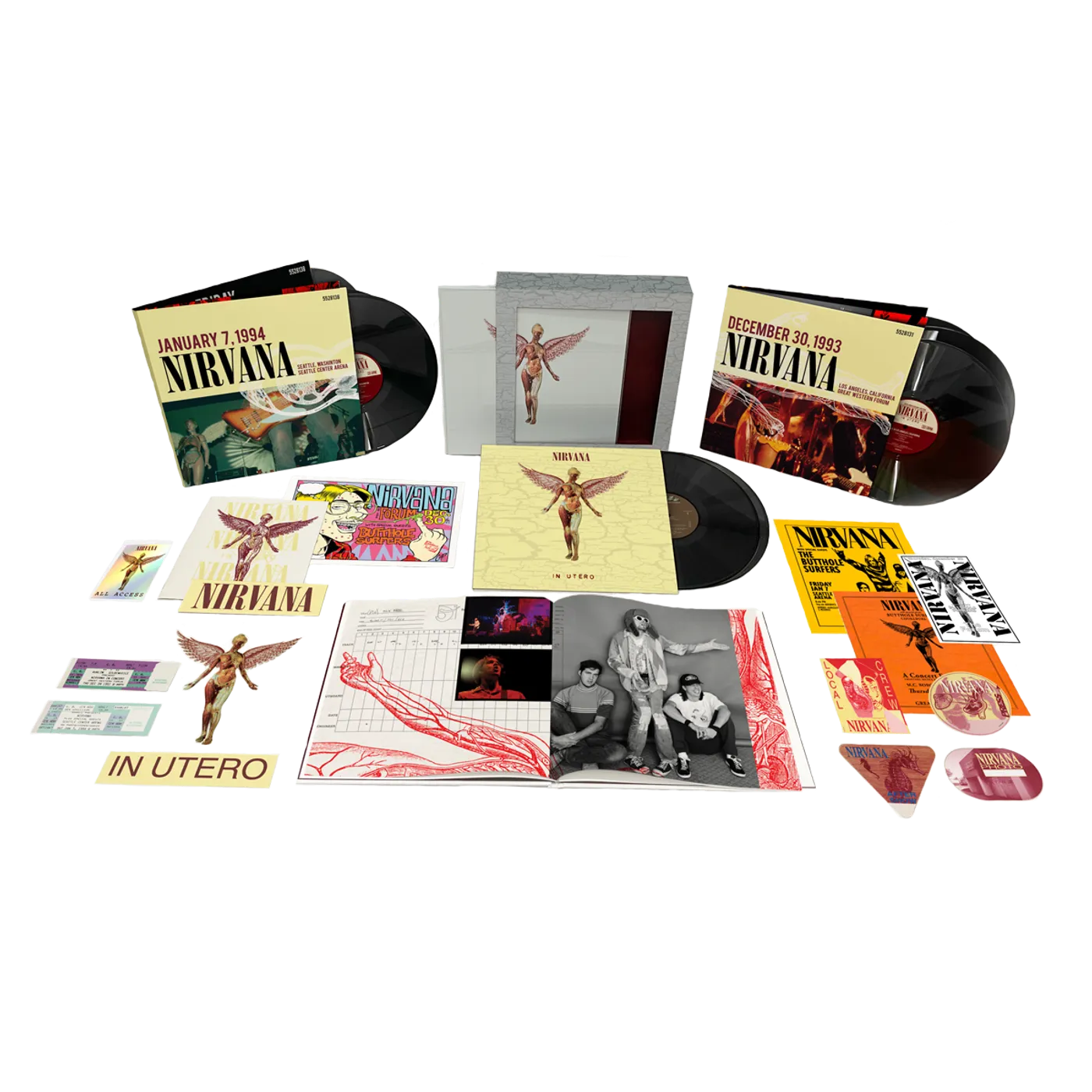 Nirvana In Utero 30th Anniversary 8LP Super Deluxe