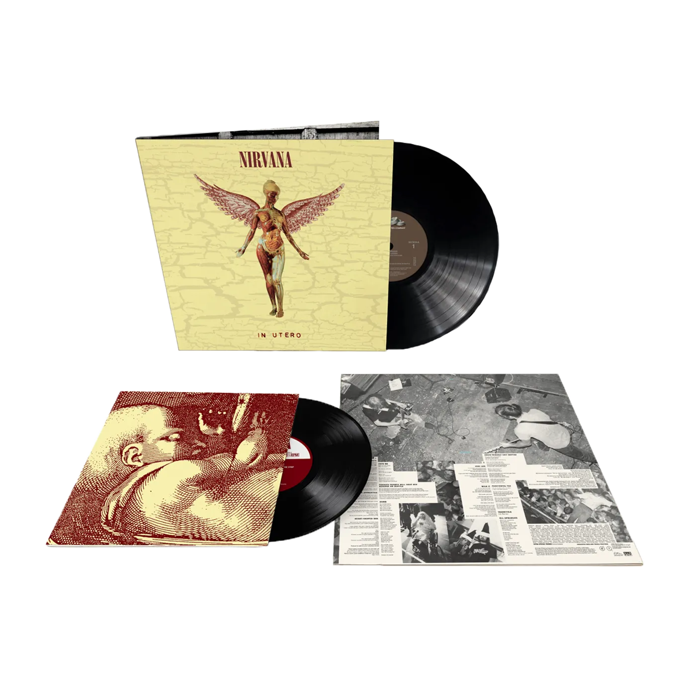 Nirvana In Utero 30th Anniversary 1LP + 10″
