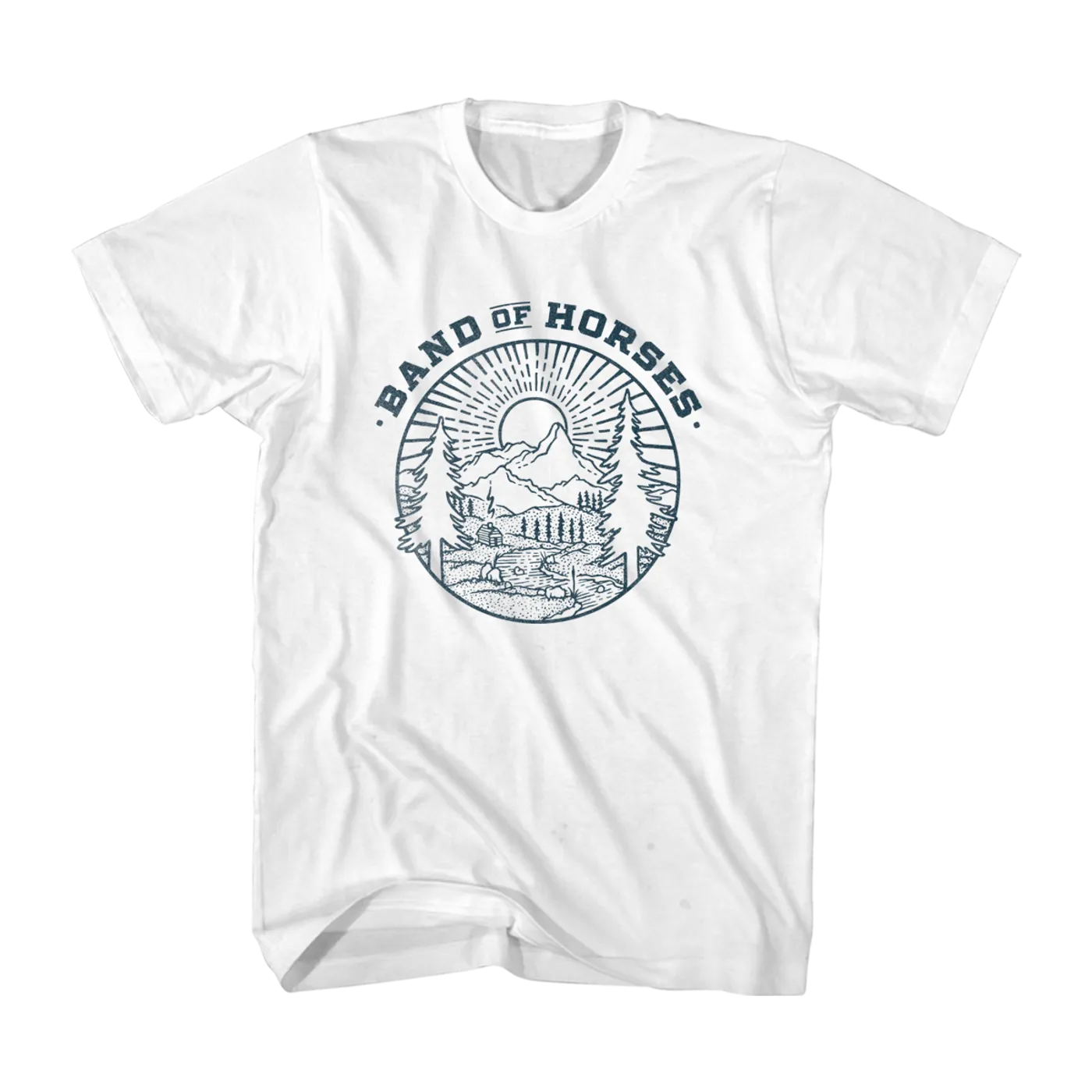 Band of Horses Mountain Landscape Tee