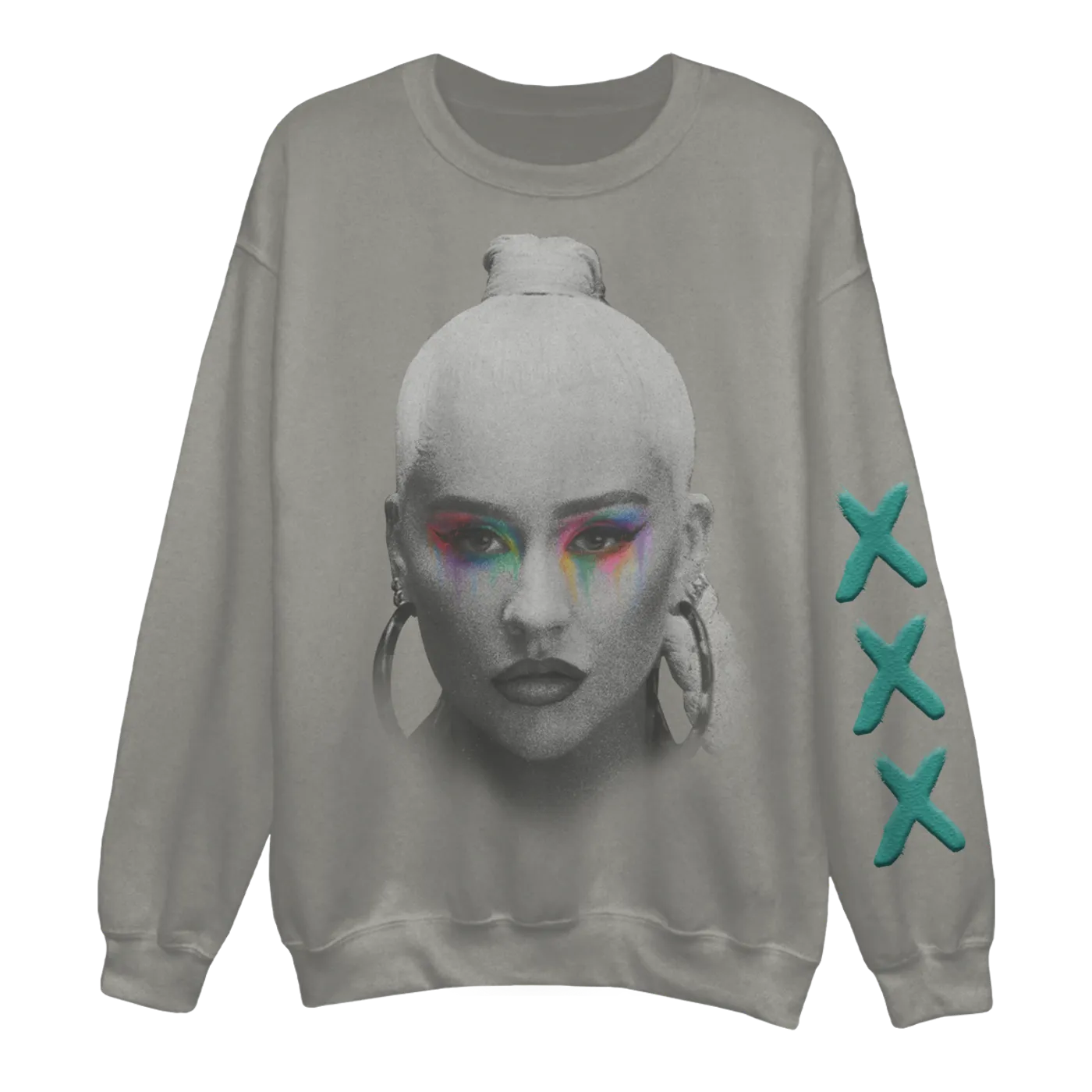 Christina Aguilera Spectrum Photo Sweatshirt