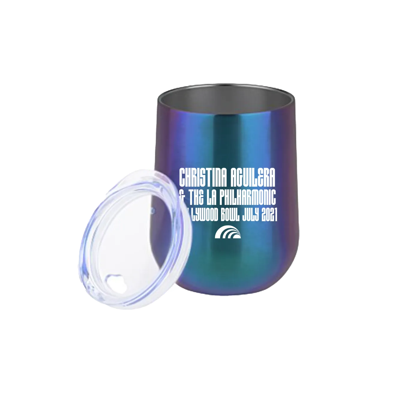 Christina Aguilera Hollywood Bowl Wine Tumbler