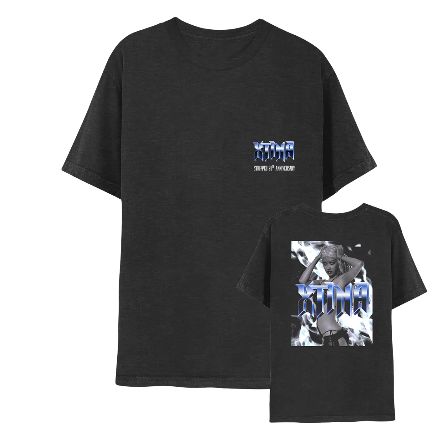 Christina Aguilera Stripped 20th Anniversary Tee