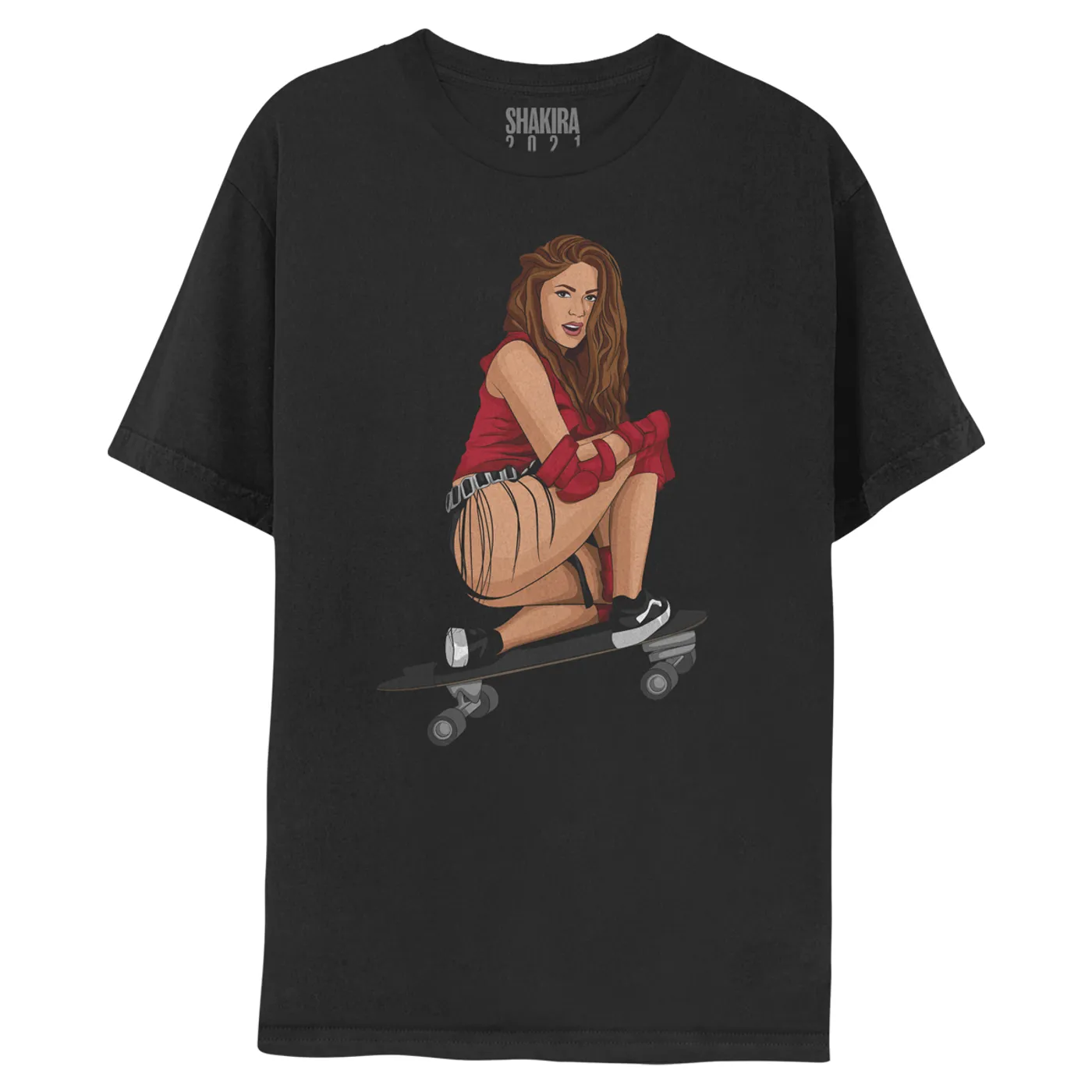 Shakira Girl Like Me Tee - Black