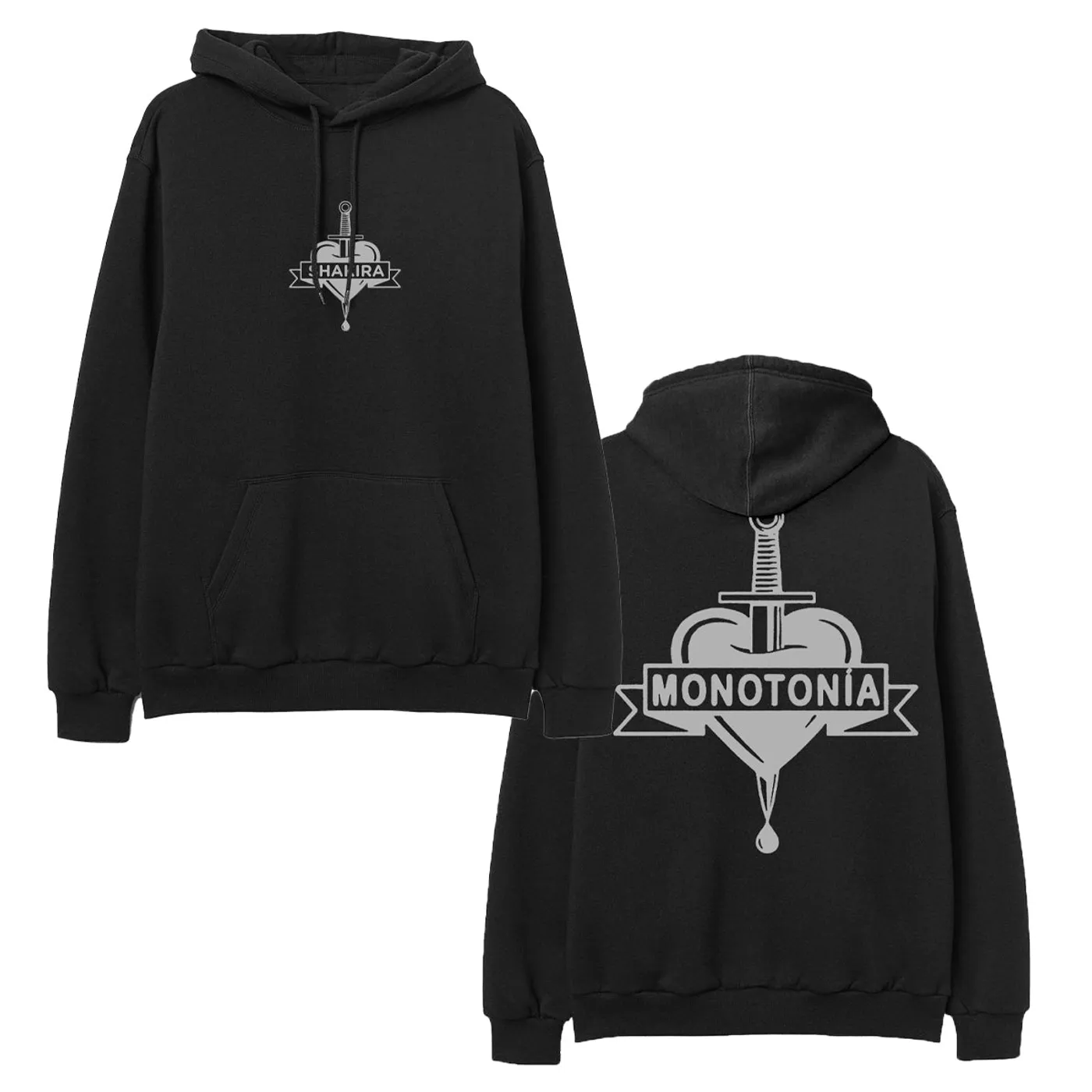 Shakira Monotonía Hoodie - Black