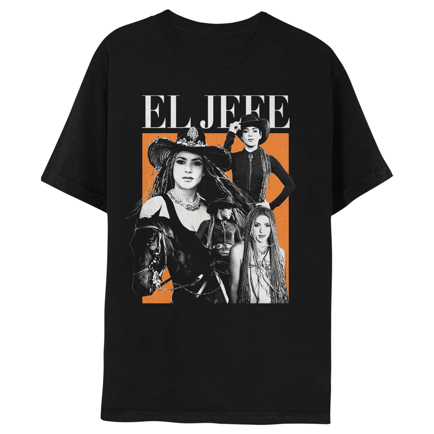 Shakira El Jefe T-shirt - Black