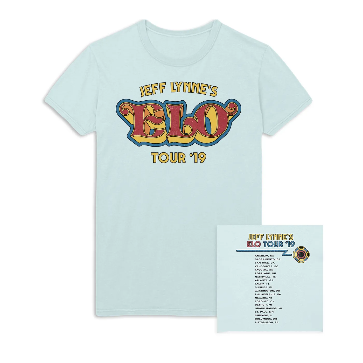 ELO (Electric Light Orchestra) 2019 Tour Shirt