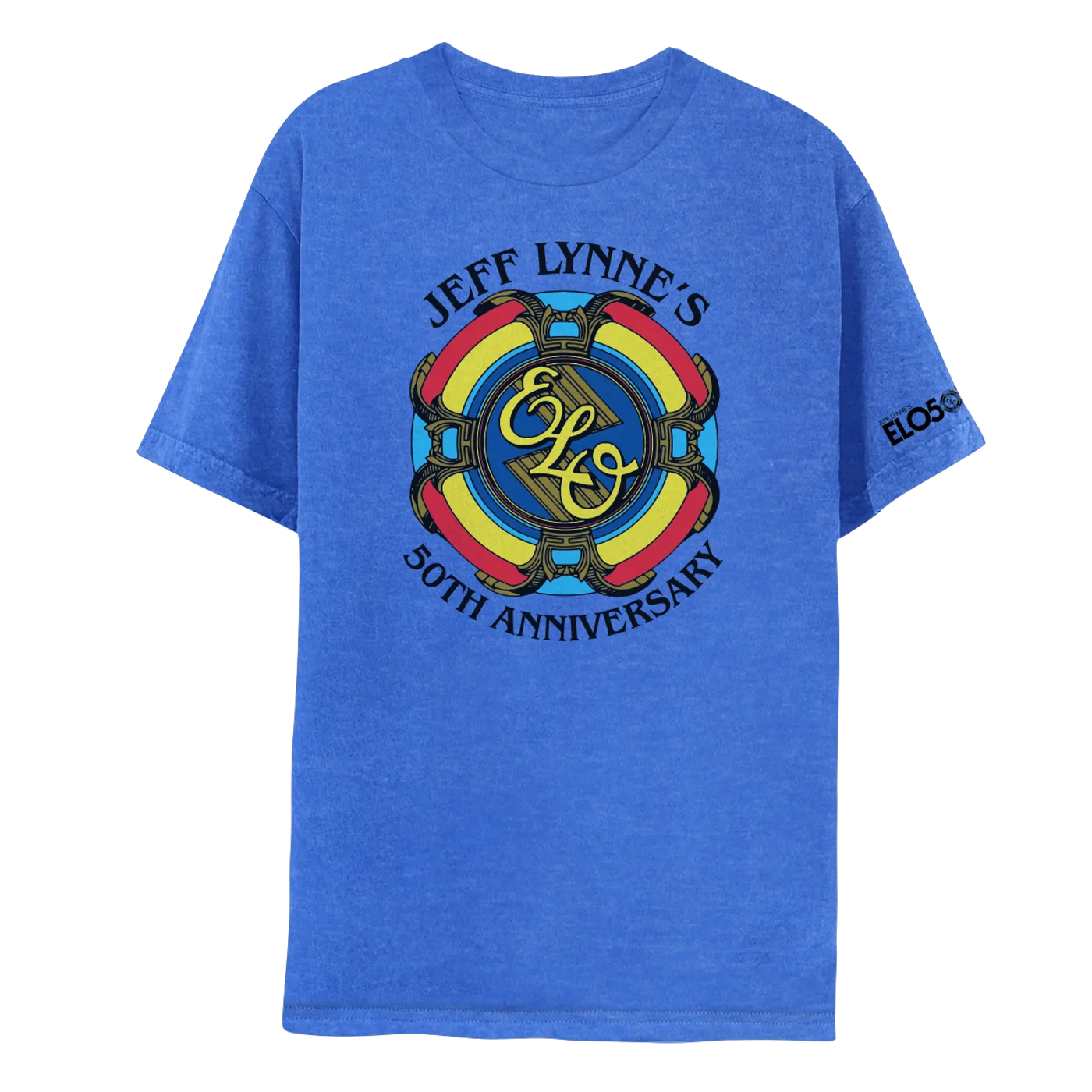 ELO (Electric Light Orchestra) 50th Anniversary Tee - Blue