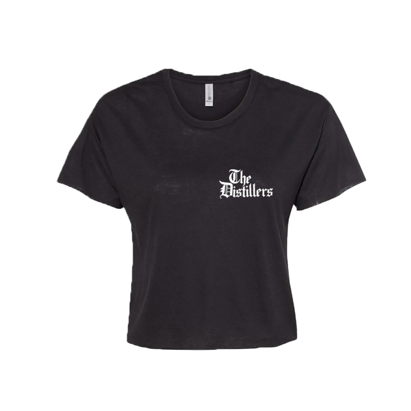 The Distillers Deuces Womens Crop Tee