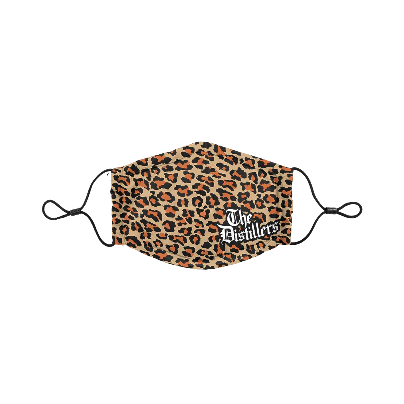 The Distillers Leopard Logo Face Mask