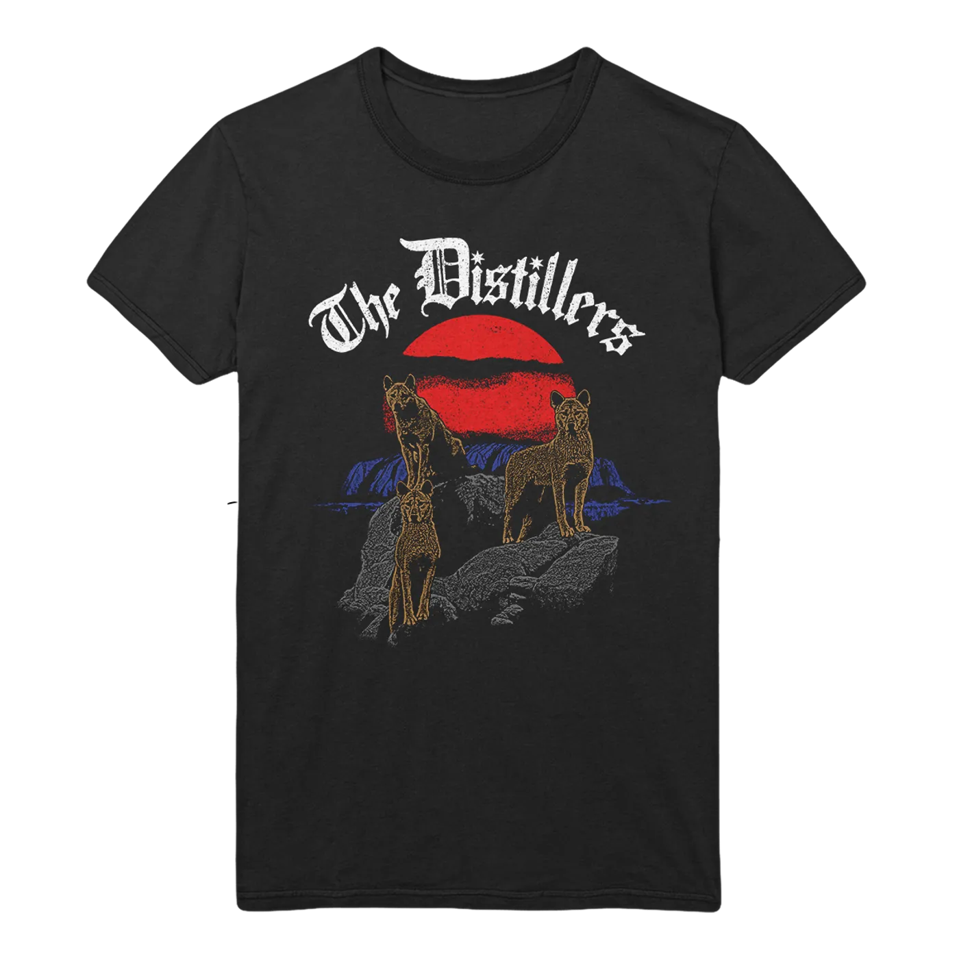 The Distillers Wolf Sunset Tee