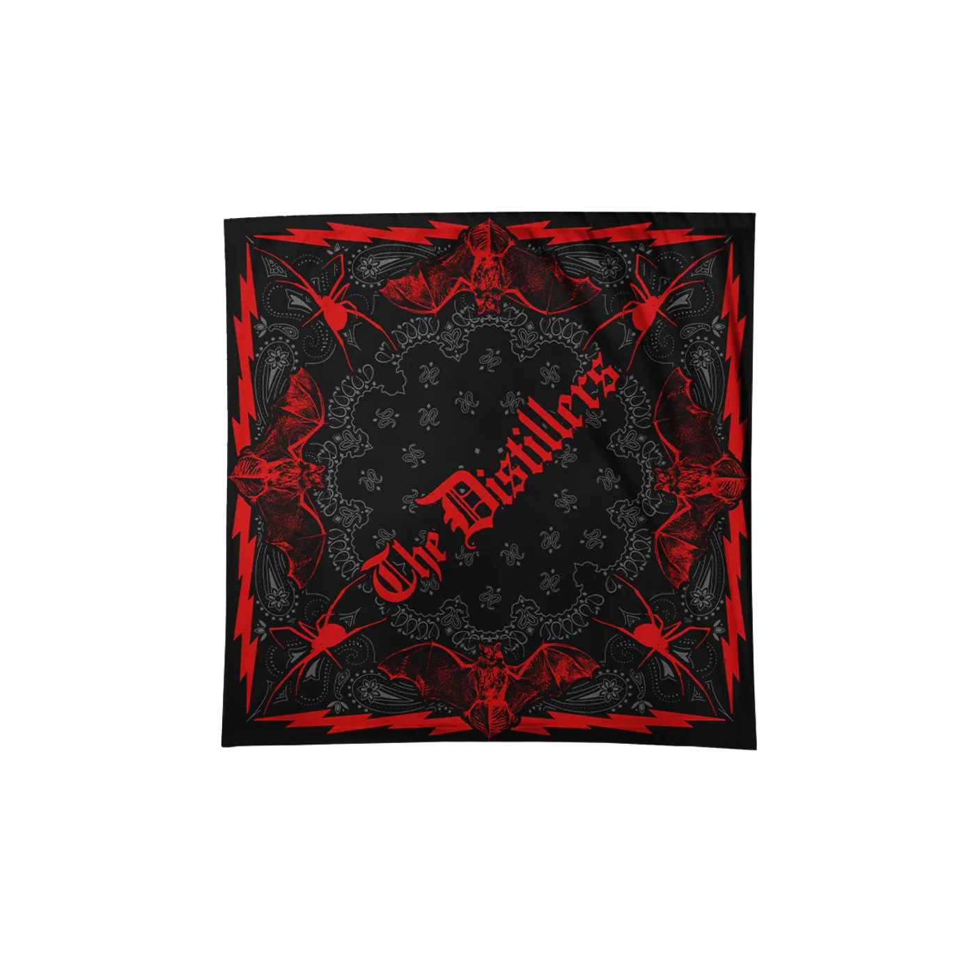 The Distillers Creepy Paisley Bandana