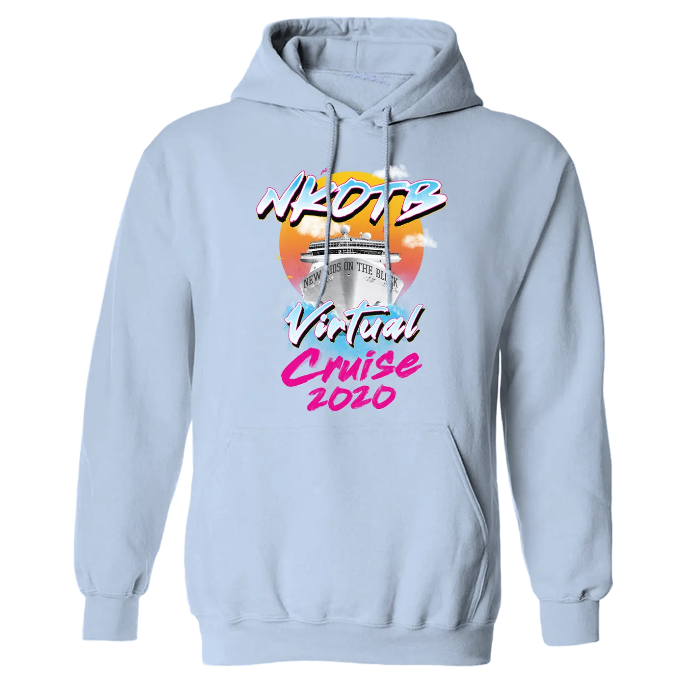 New Kids On The Block NKOTB Virtual Cruise 2020 Hoodie