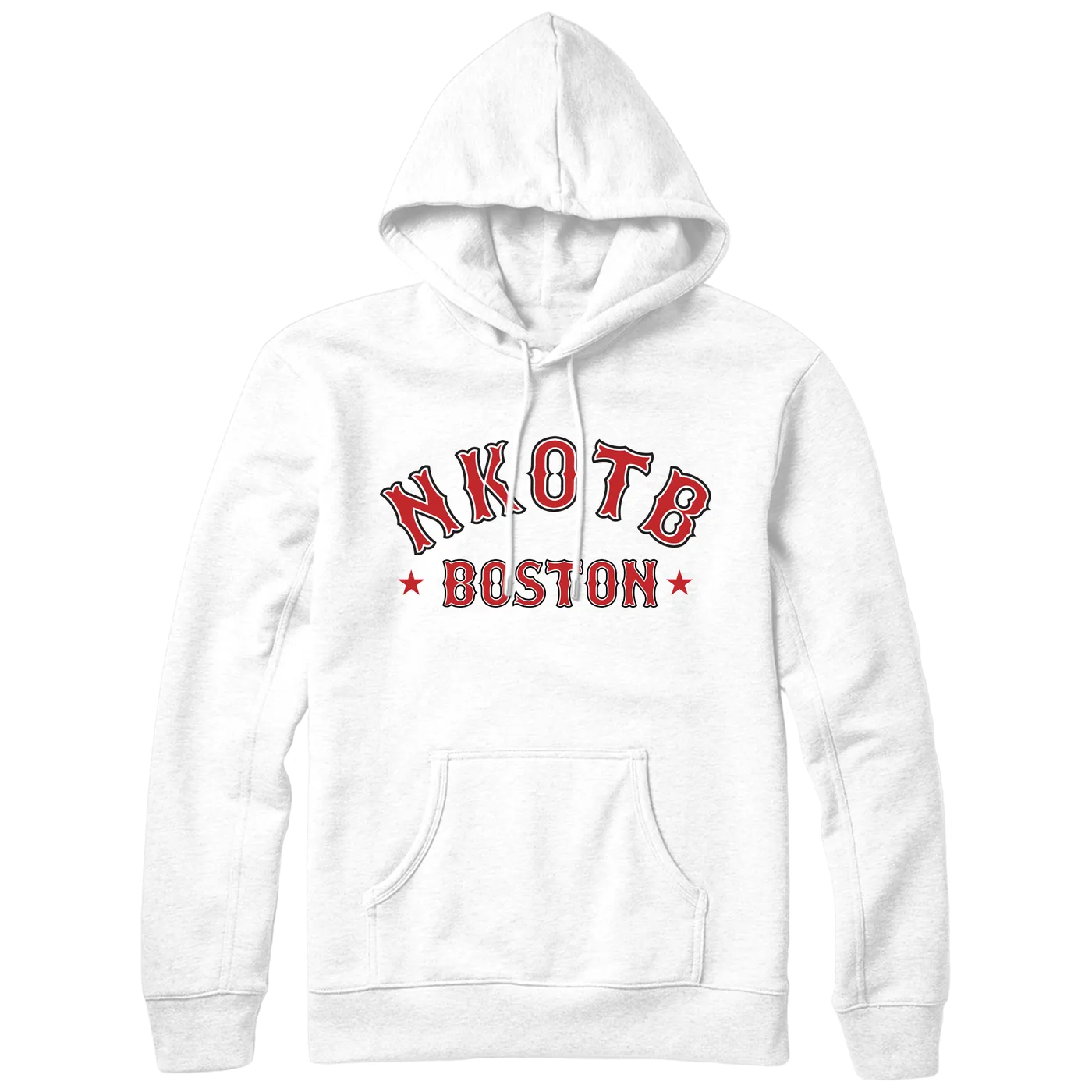New Kids On The Block NKOTB Boston White Hoodie