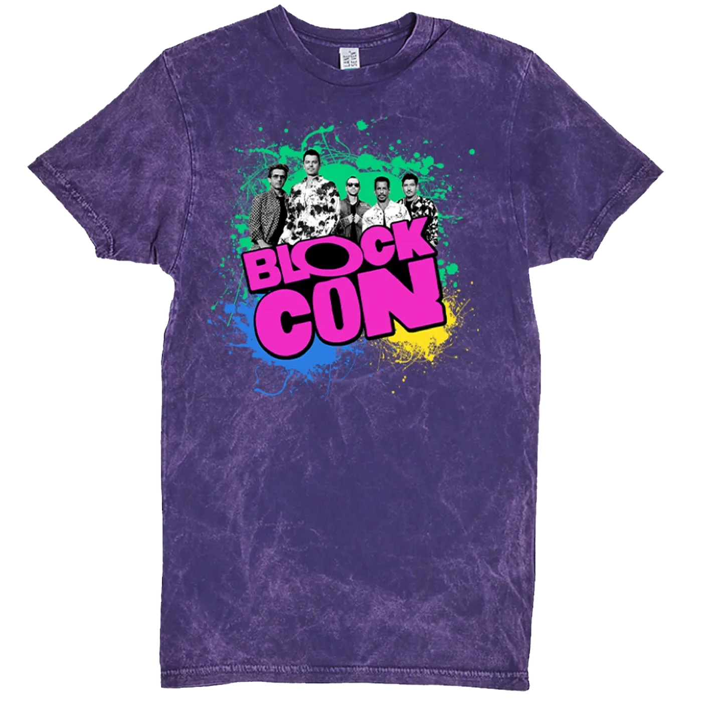 New Kids On The Block BLOCKCON Splatter Tee