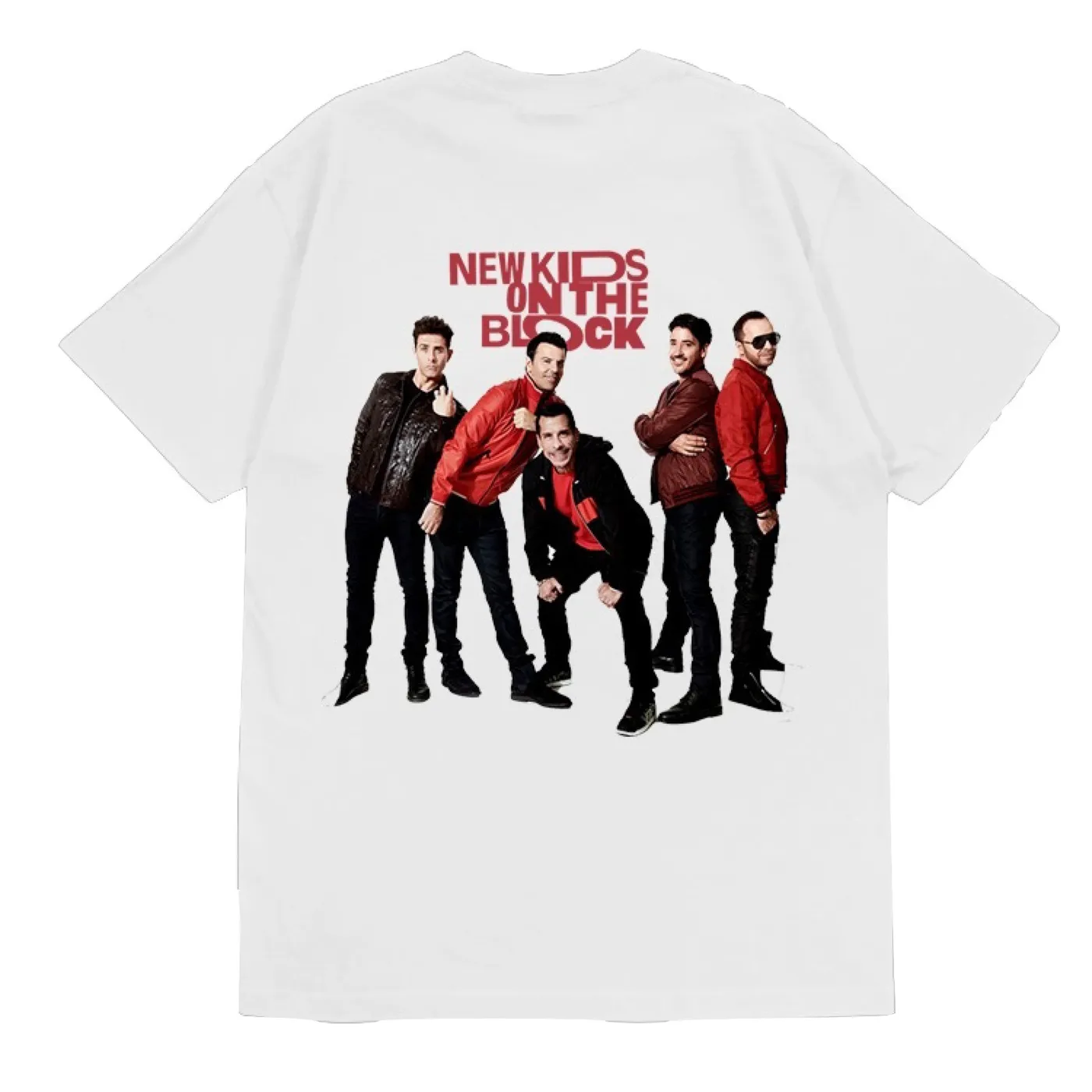 New Kids On The Block NKOTB Then and Now Tee