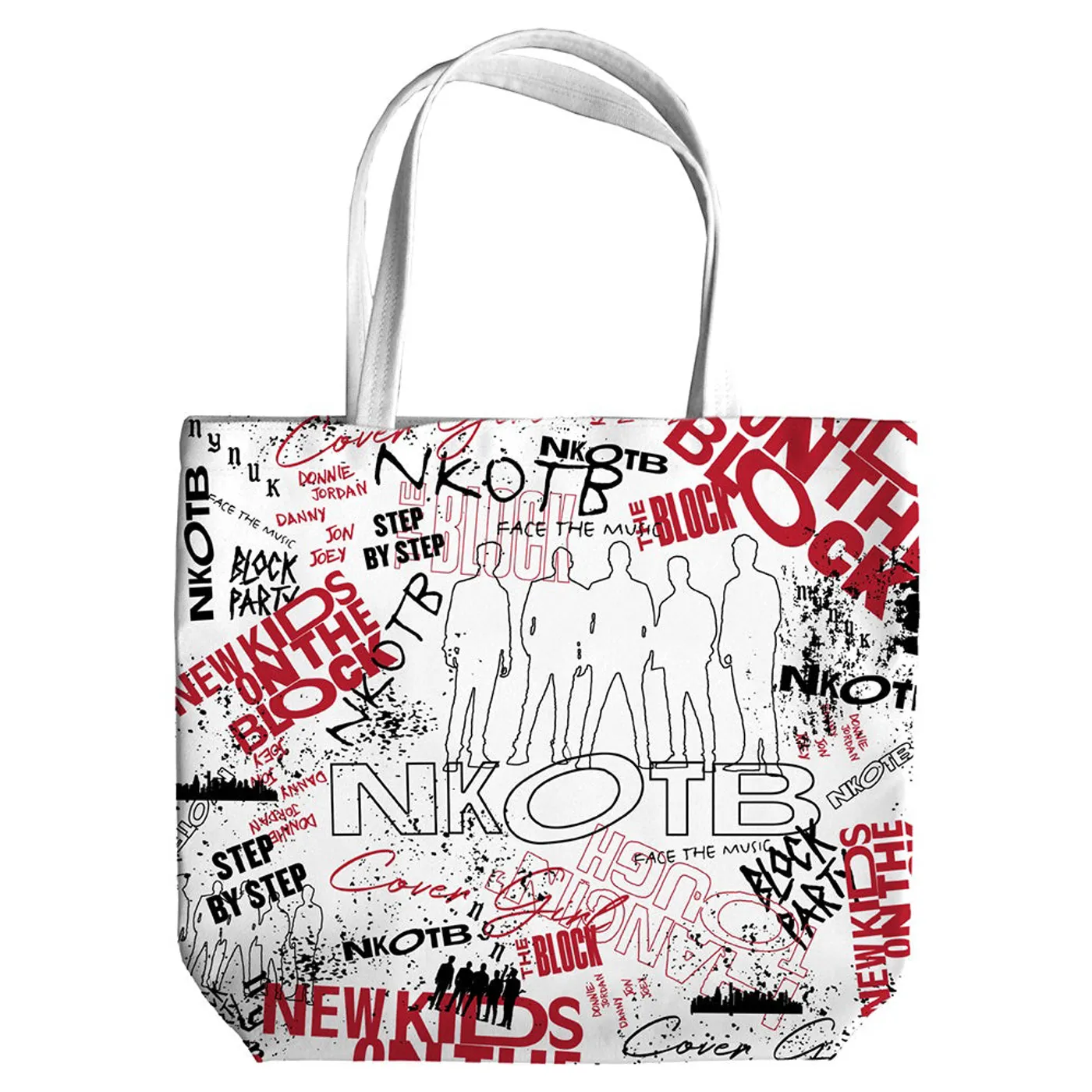 New Kids On The Block NKOTB Graffiti Tote