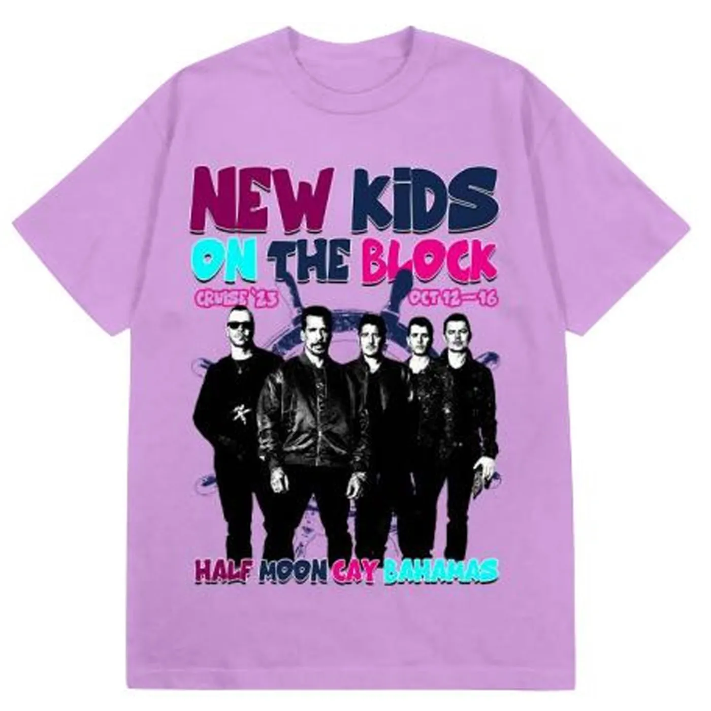 New Kids On The Block Cruise 2023 Photo Tee