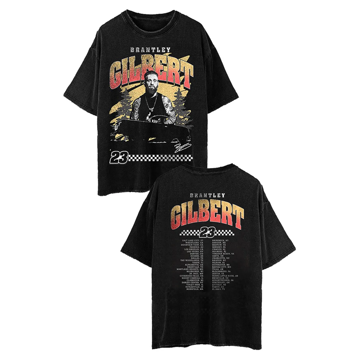 Brantley Gilbert 23 Tour Tee