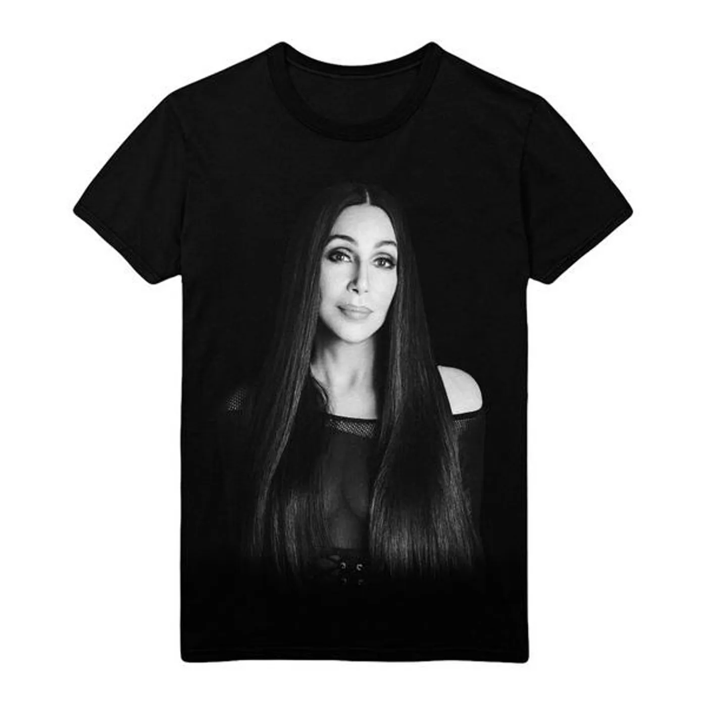 Cher Portrait Photo Tee