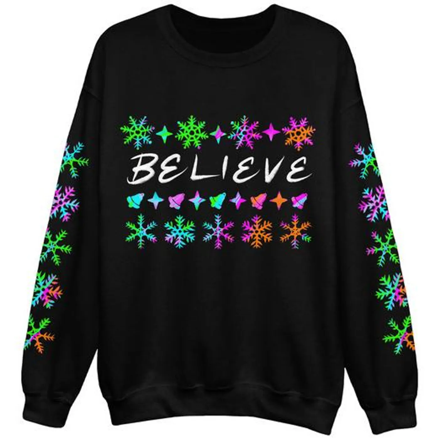 Cher Believe Snowflake Sweatshirt