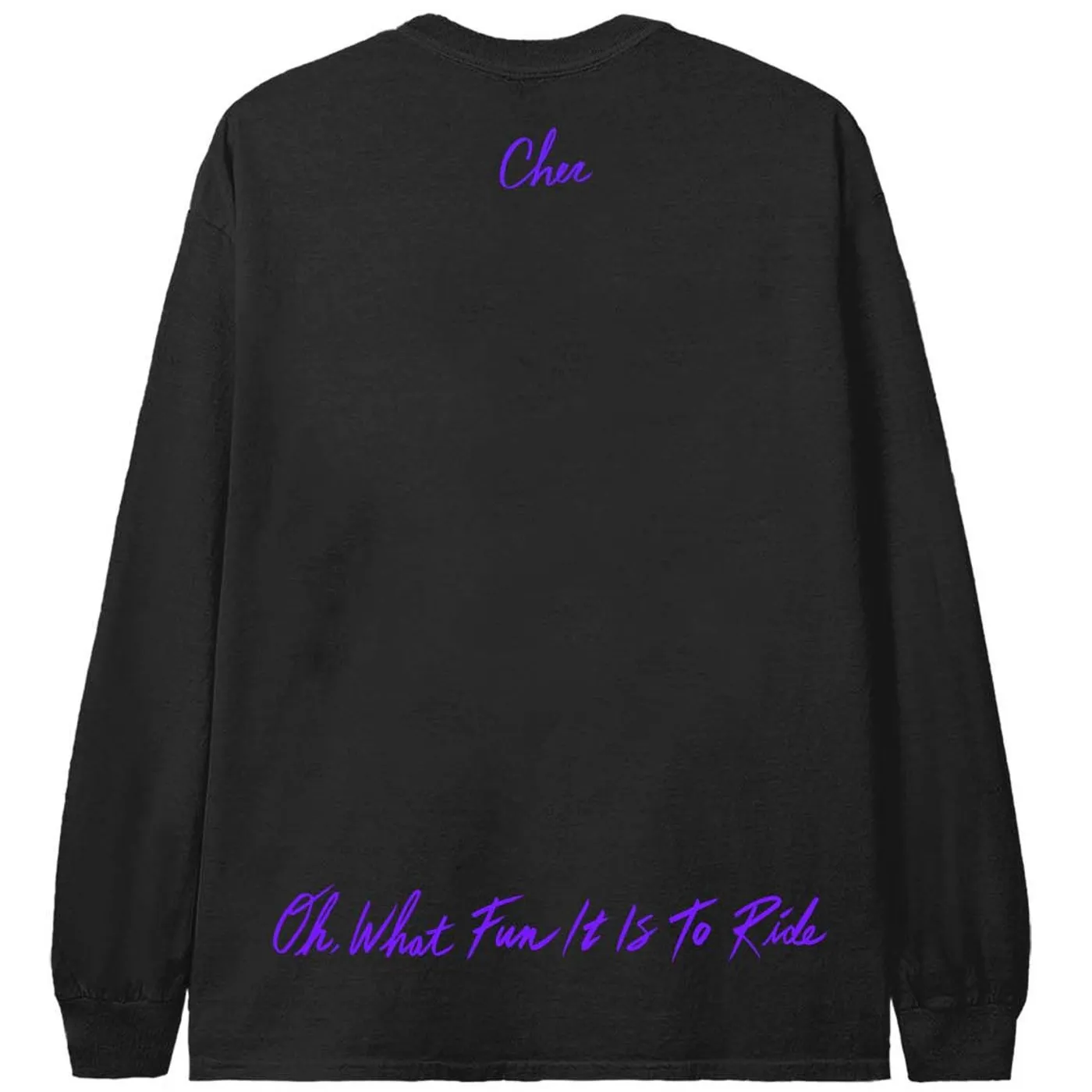 Cher Moto Paint Photo Long Sleeve Tee