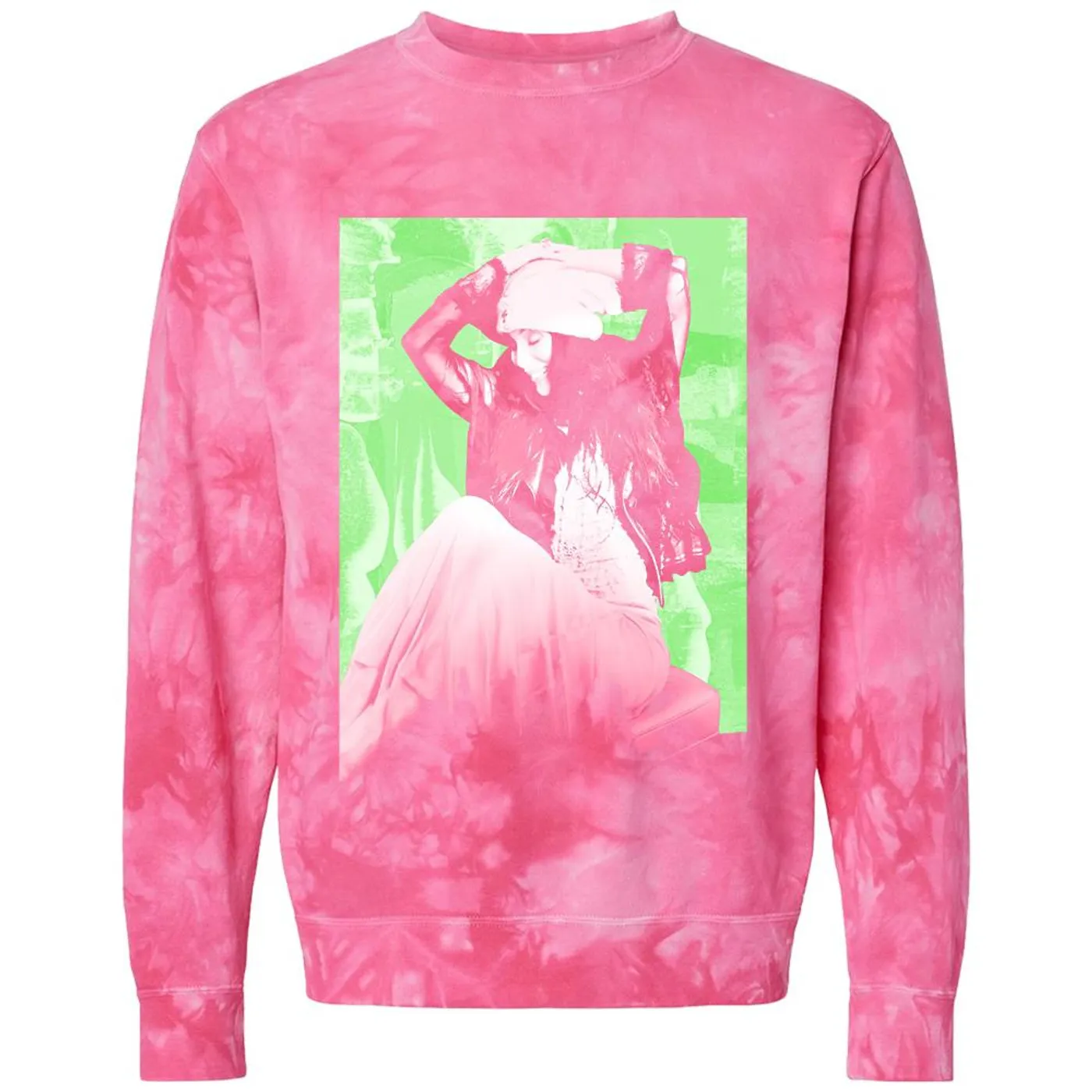 Cher Pink Tie Dye Sweatshirt