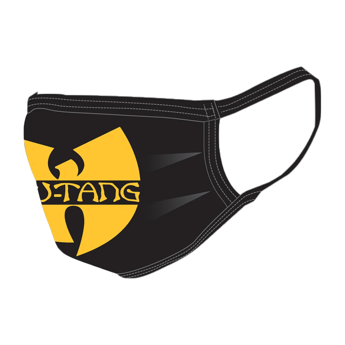 Wu-Tang Clan Classic Logo Face Mask - Black