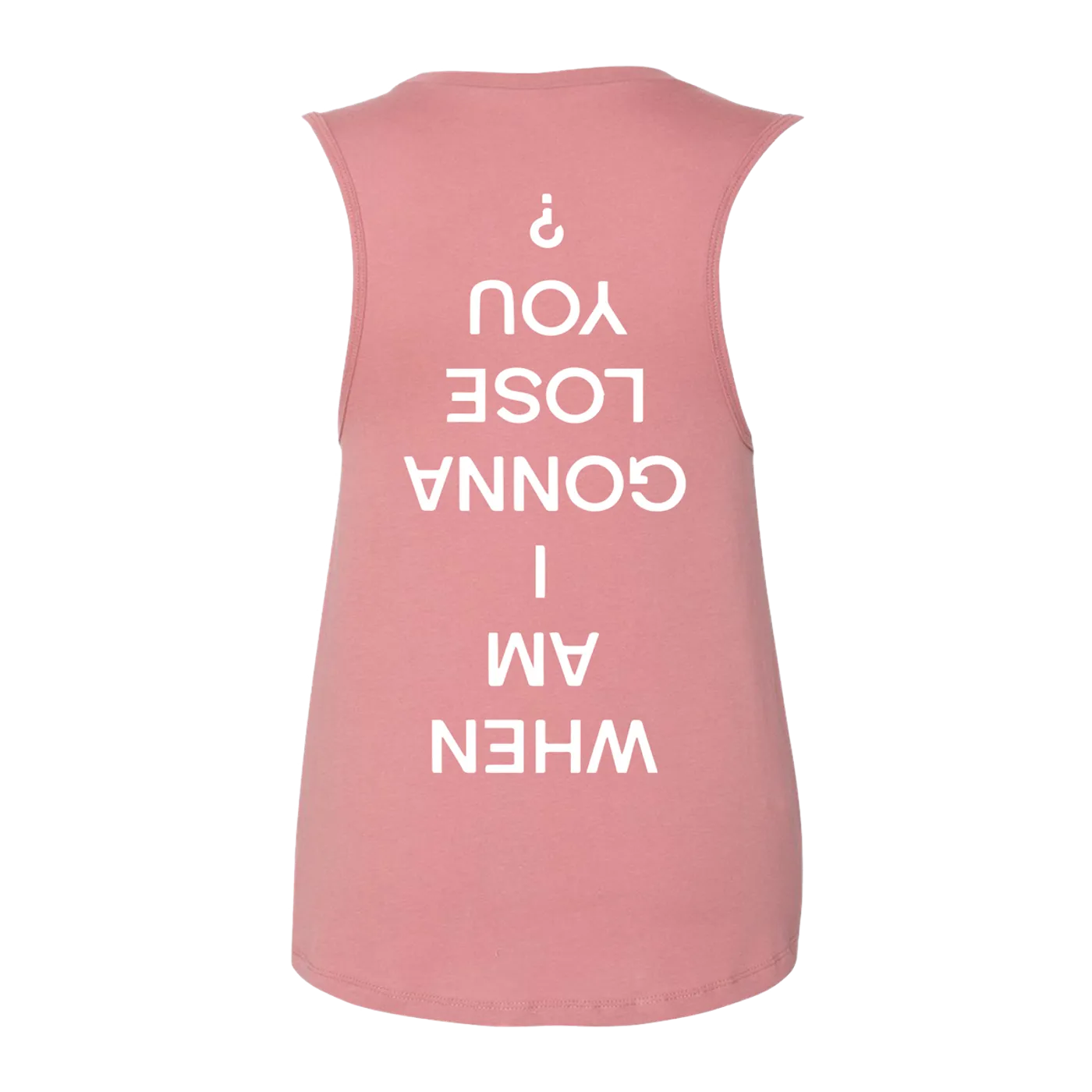 Local Natives WAIGLY Mauve Women's Muscle Tank