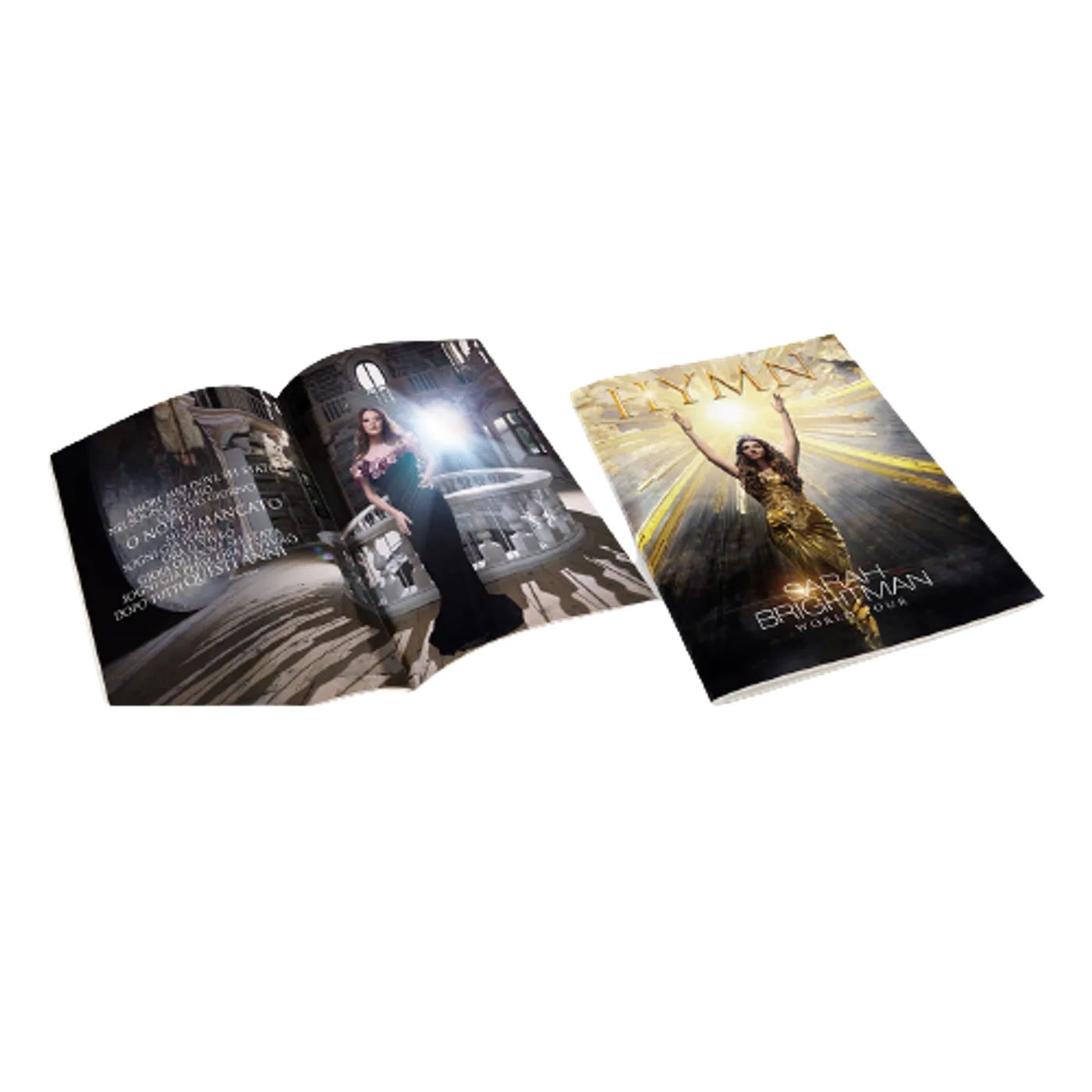 Sarah Brightman HYMN Tour Program