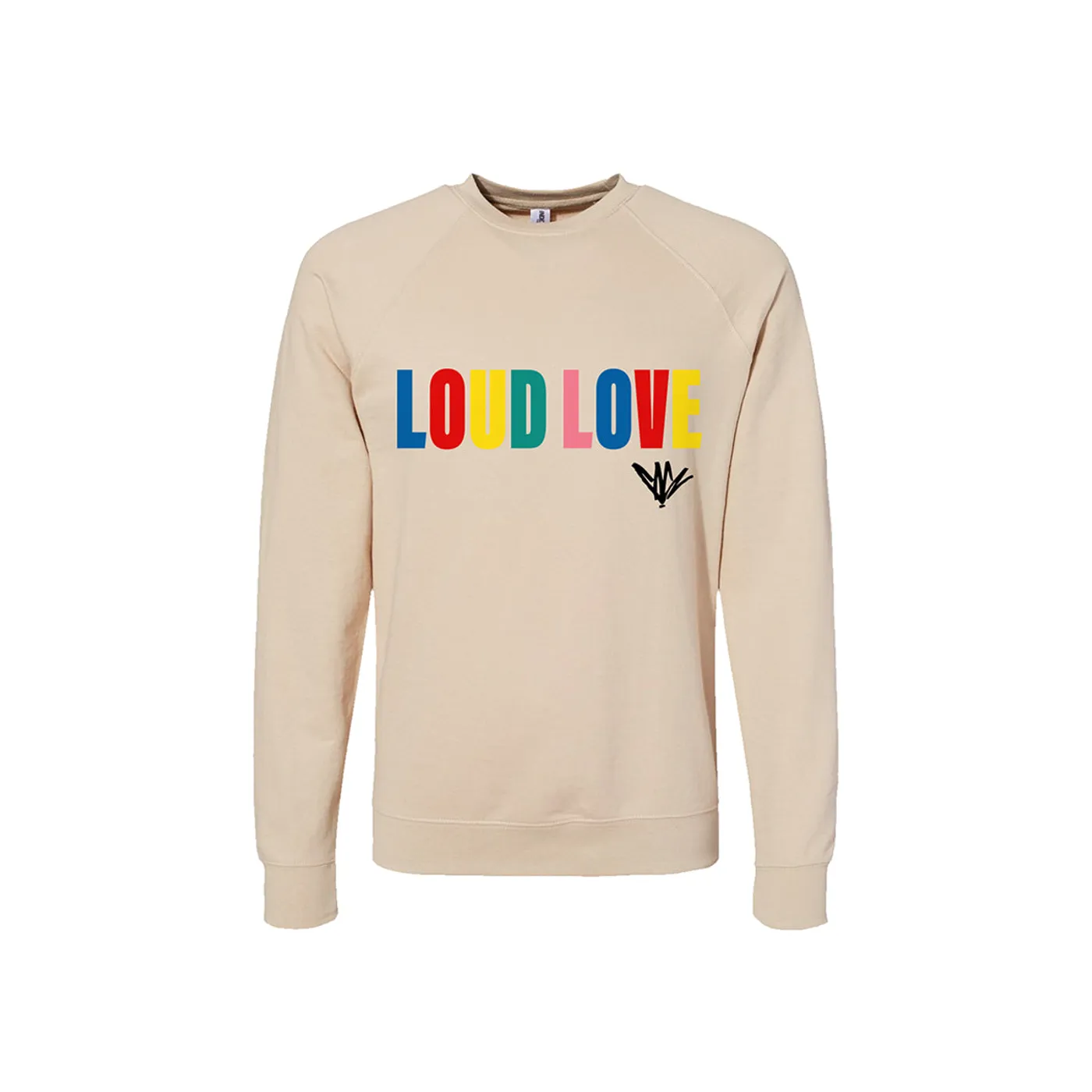 Chris Cornell Colorful Loud Love Crewneck