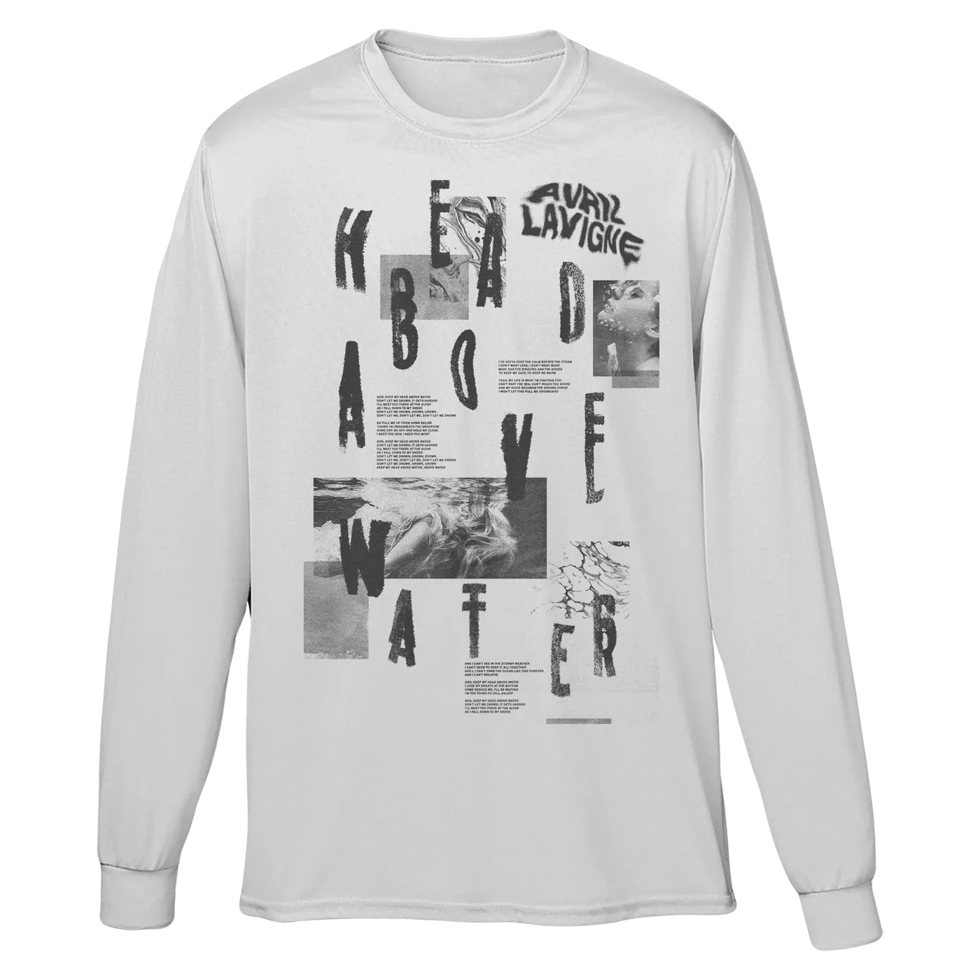 Avril Lavigne Head Above Water Long Sleeve Tee