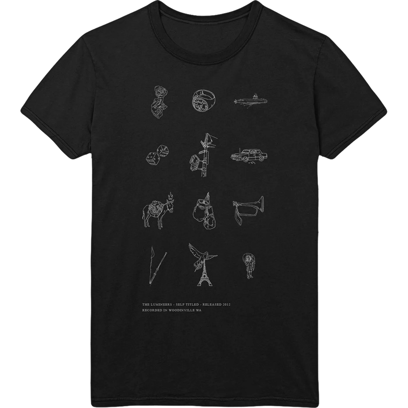 The Lumineers Self-Titled Illustration Tee