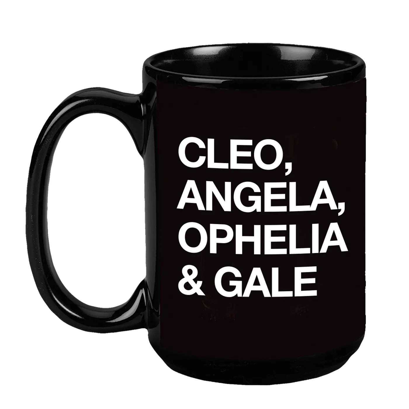 The Lumineers Ladies Names Cleopatra Coffee Mug