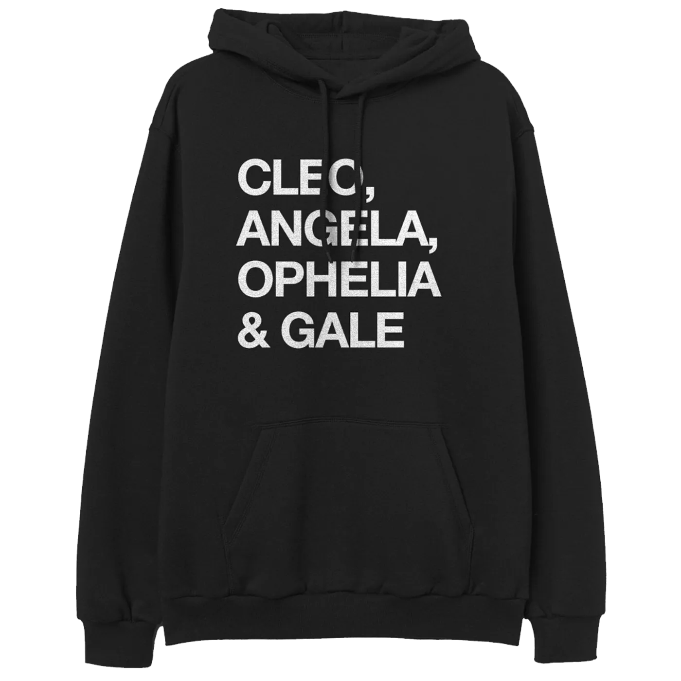 The Lumineers Ladies Names Cleopatra Hoodie