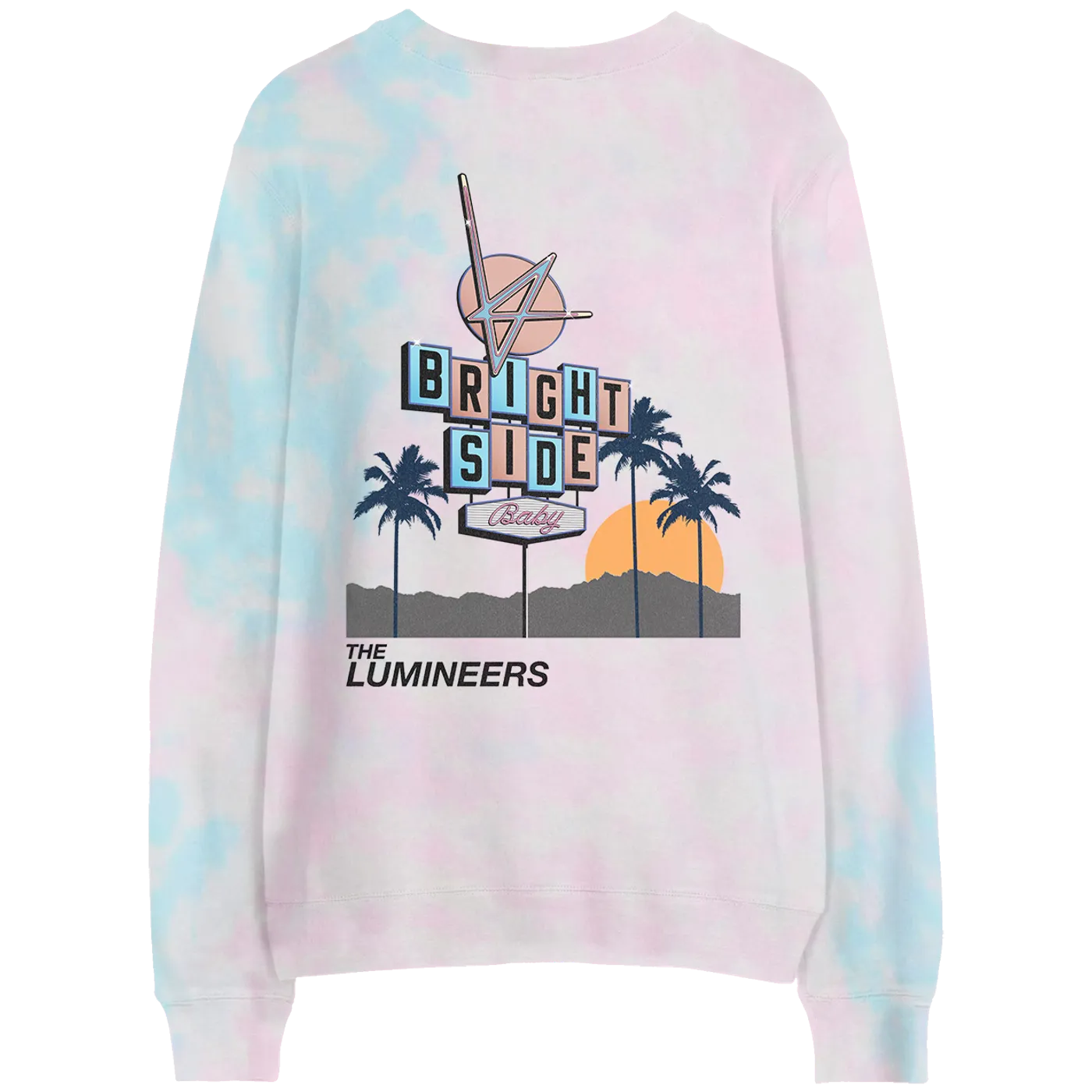 The Lumineers BRIGHTSIDE Roadside Motel Crewneck Sweatshirt