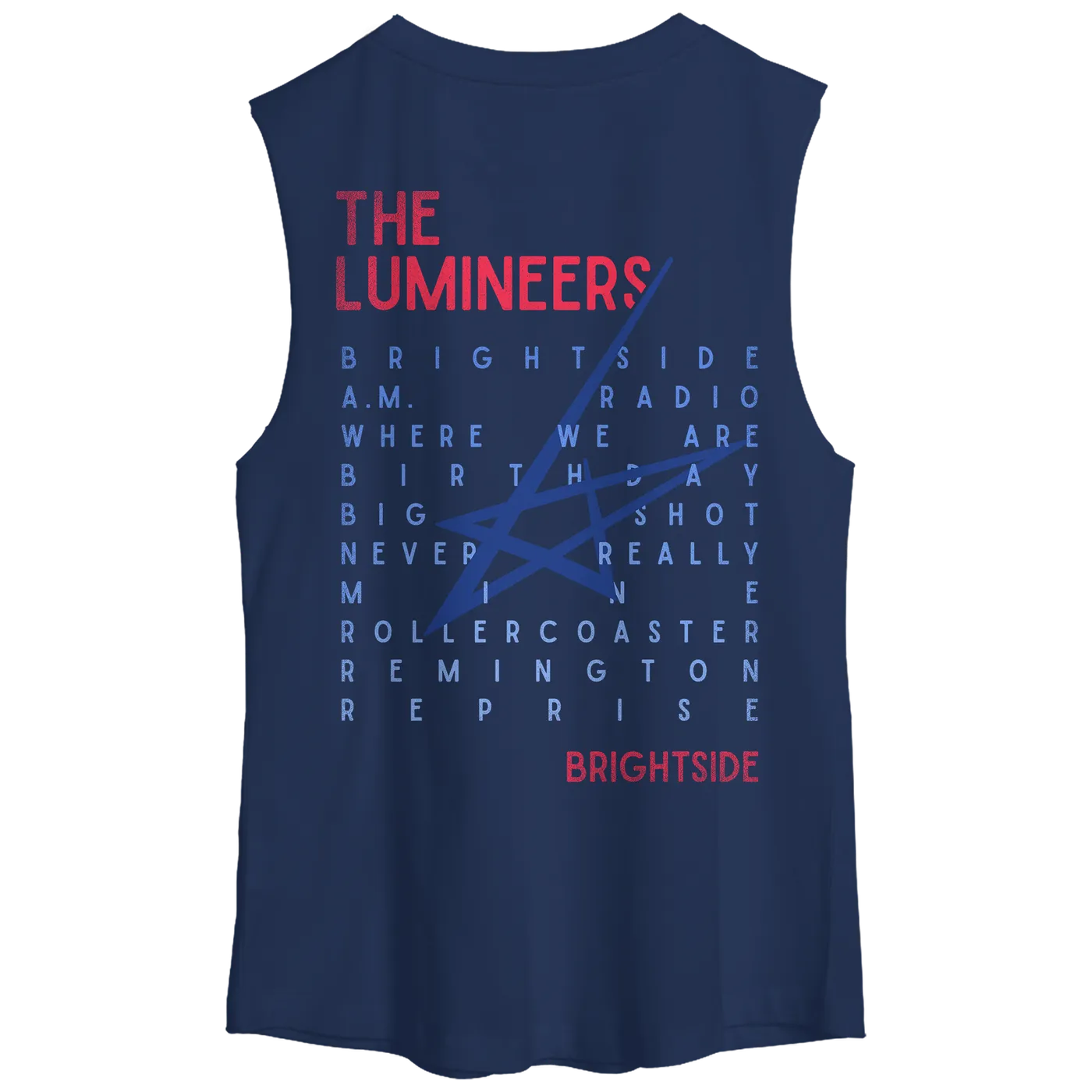 The Lumineers BRIGHTSIDE Light Rays Muscle Tee
