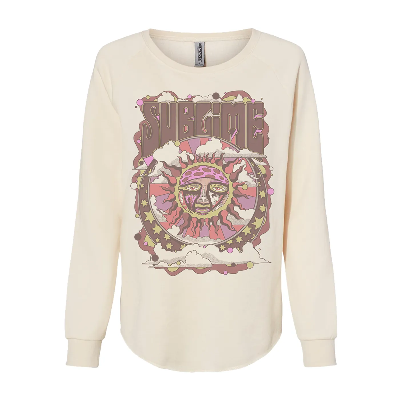 Sublime Trippy Sun Longsleeve Crewneck