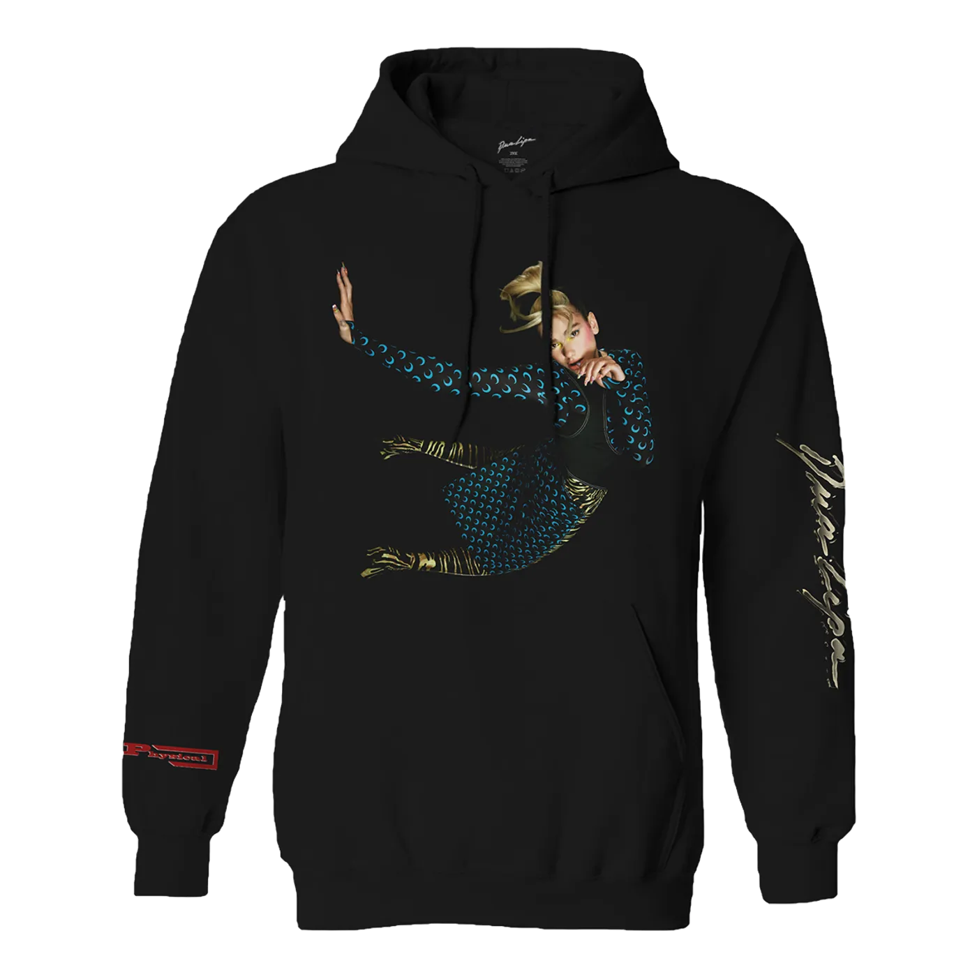 Dua Lipa Physical Lean Back Hoodie