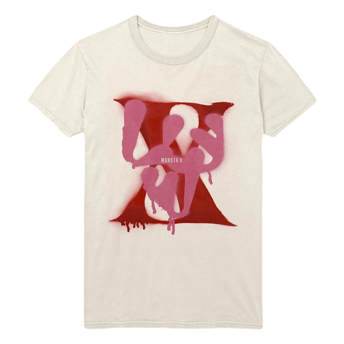 Monsta X Spray Paint Tee