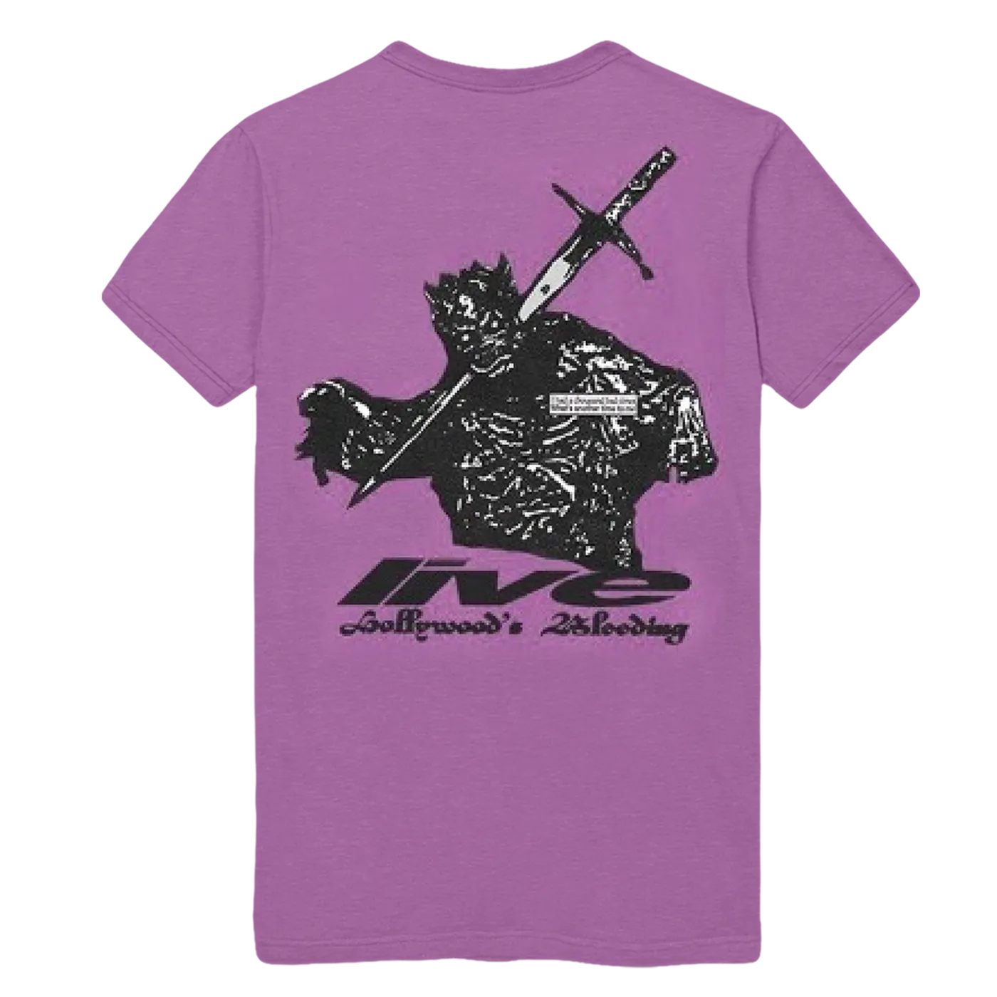 Post Malone Sword Tour Tee - Purple