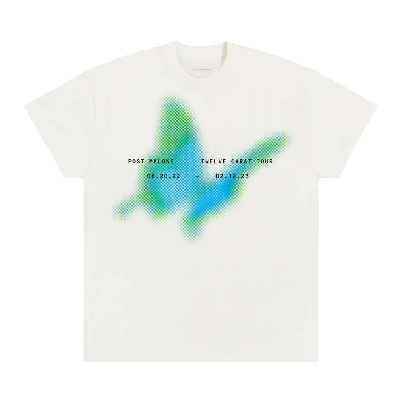 Post Malone Butterfly Tee - Blue/Green