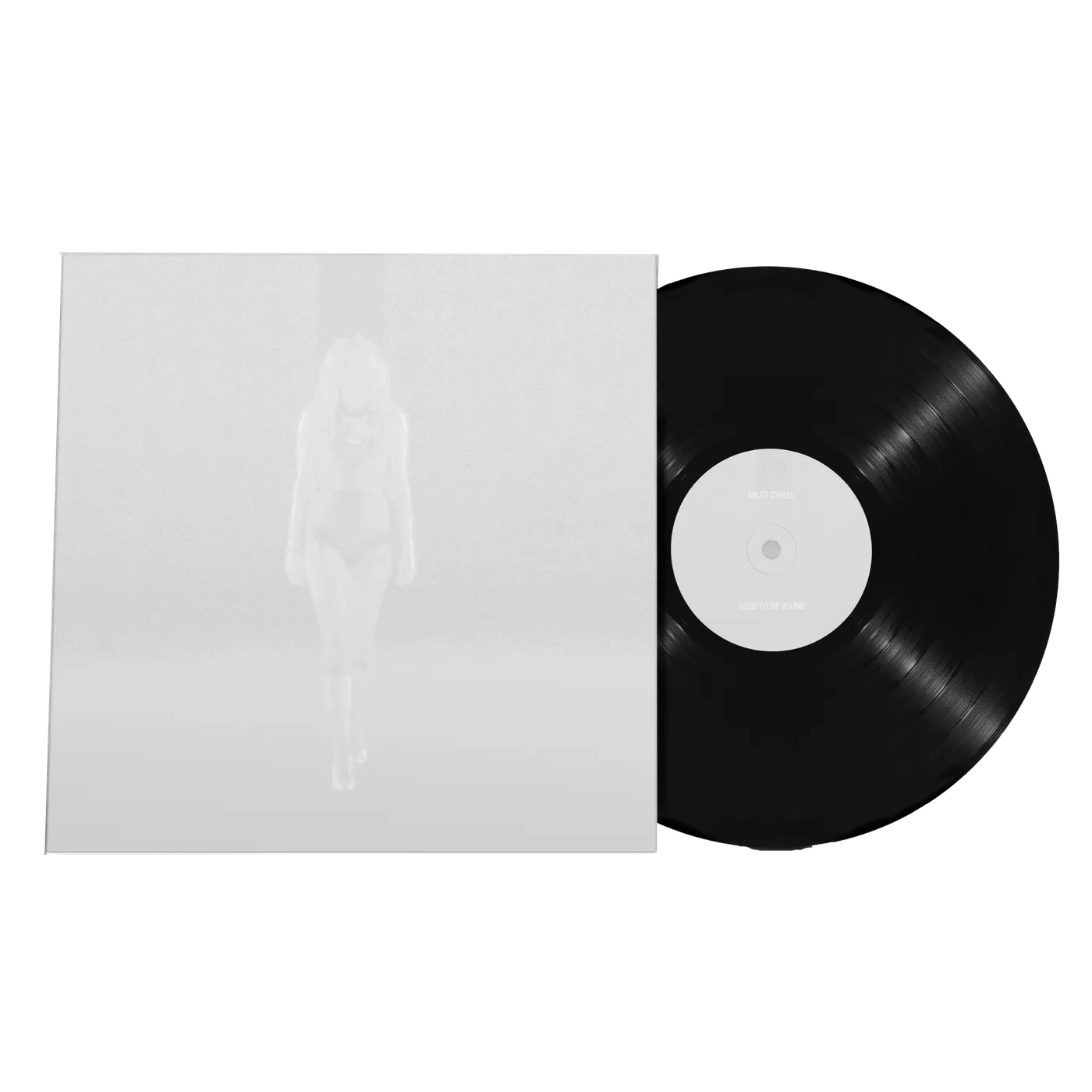 Miley Cyrus Used to Be Young 7" Black Vinyl