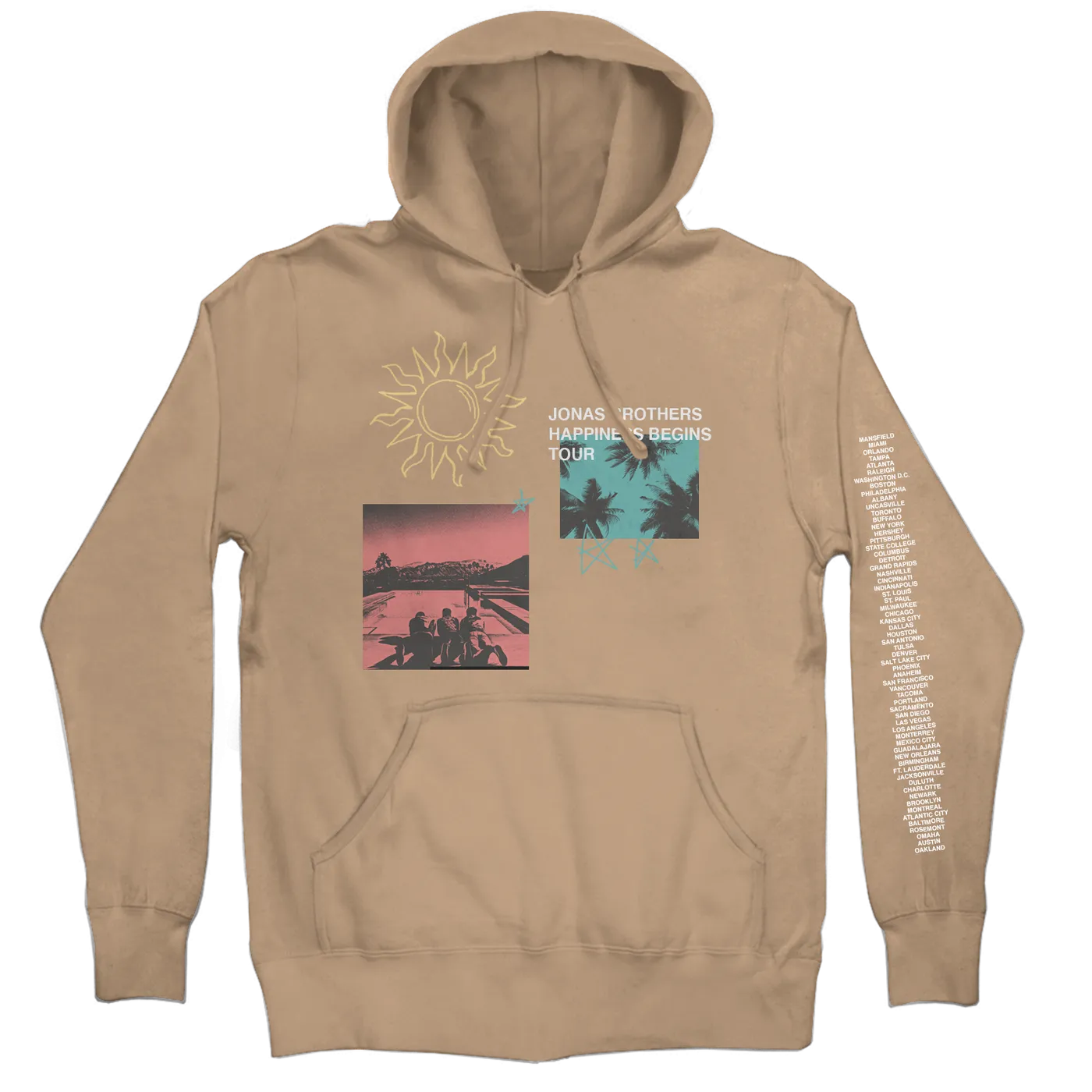 Jonas Brothers NORTH AMERICA TOUR ANNIVERSARY HOODIE