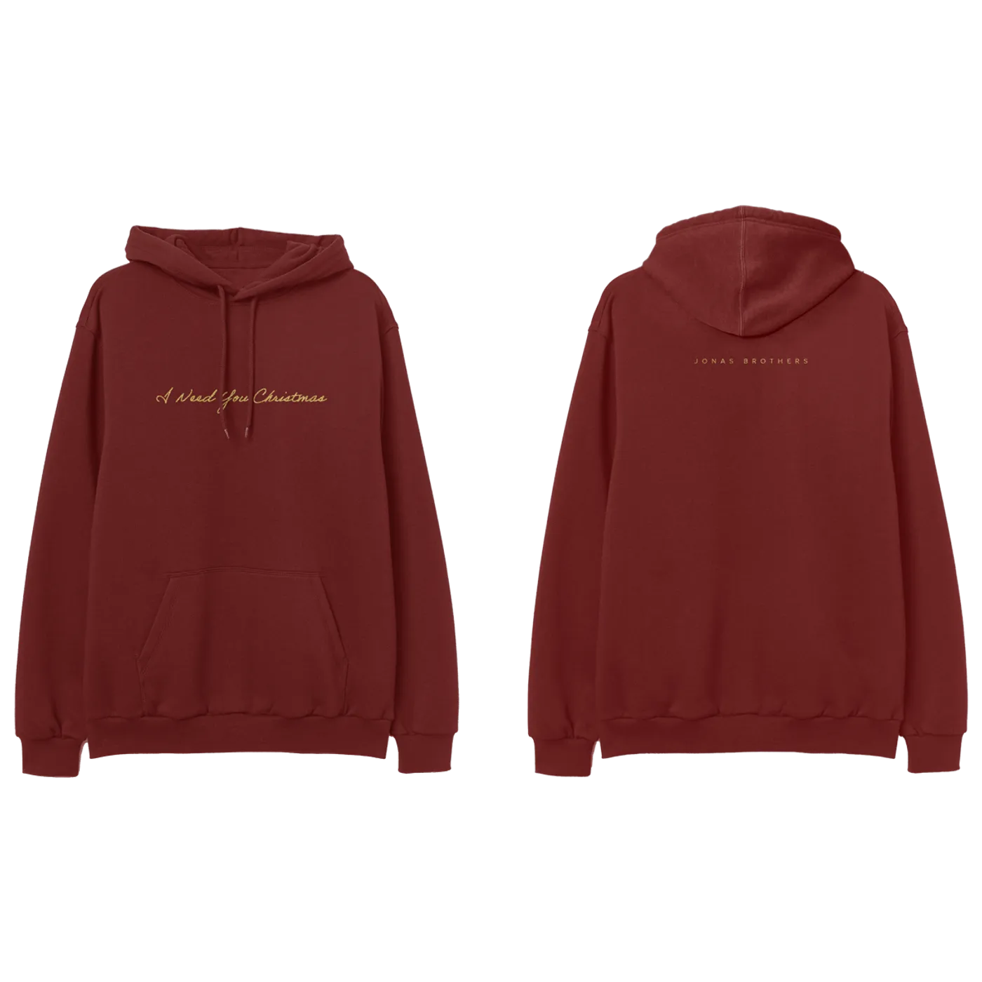 Jonas Brothers I NEED YOU CHRISTMAS HOODIE