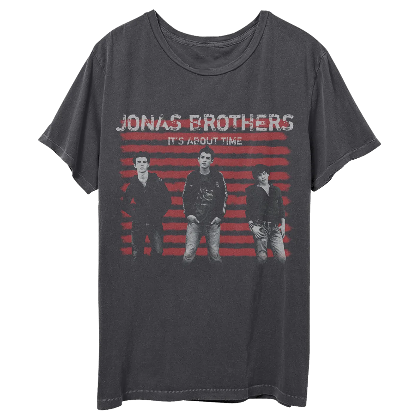 Jonas Brothers IT'S ABOUT TIME ALBUM THROWBACK TEE